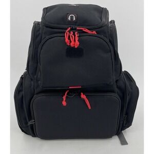 G.P.S. Handgunner Range Bag Backpack Black Nylon GPS-1711BP Weather Cover New